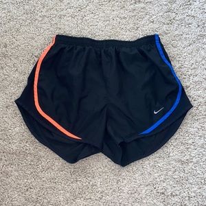 multicolored nike shorts